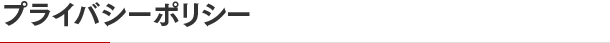 プライバシーポリシー